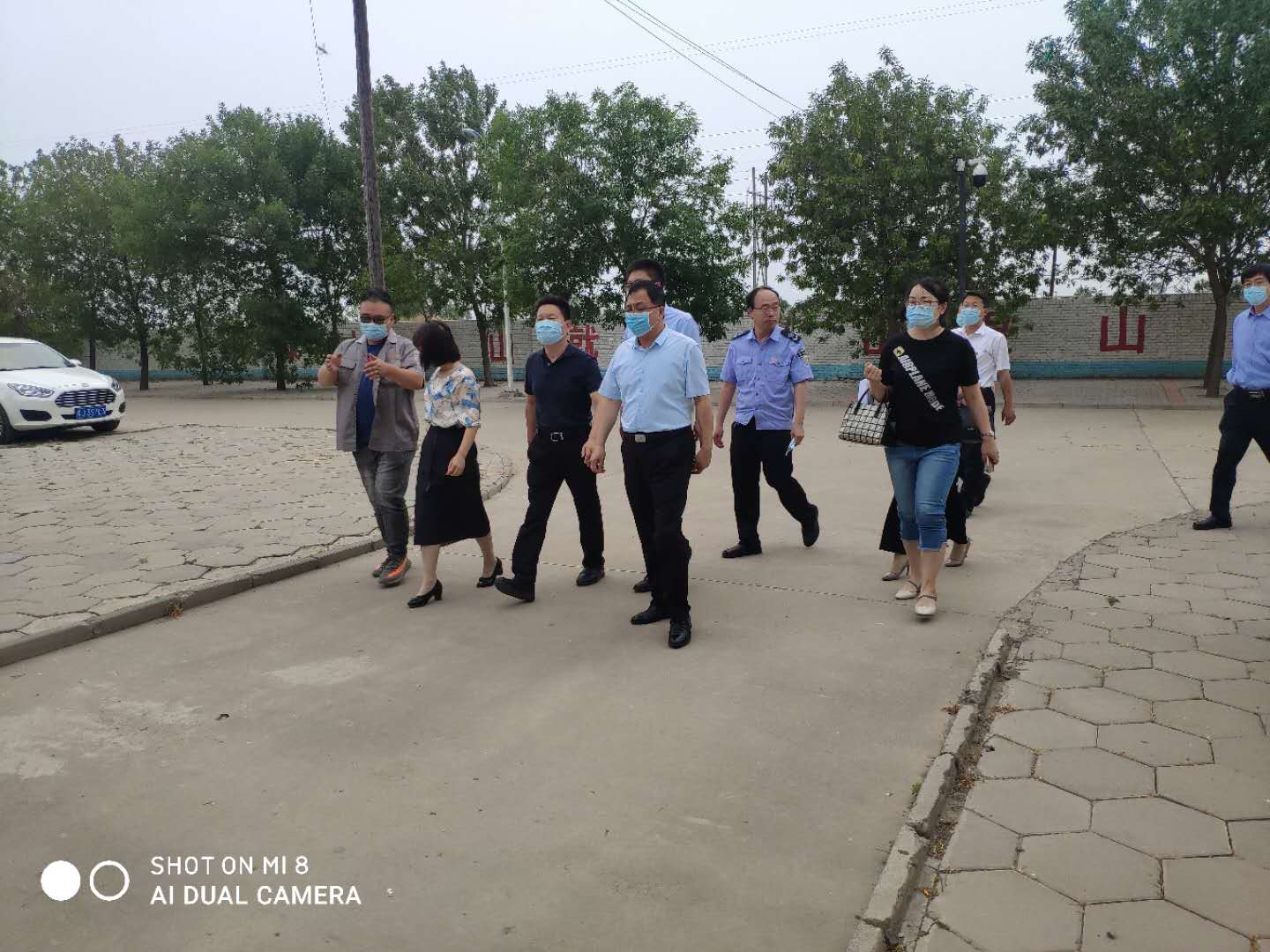 晉州經(jīng)濟(jì)技術(shù)開(kāi)發(fā)區(qū)來(lái)我廠參觀